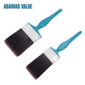China Tapered Black Hair Synthetic Paint Brush Absorption And Release Of Large Amount Of Oil factory