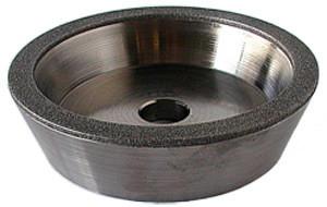 Nickle Bond Industrial Mini Diamond Grinding Wheel 120 / 140 Grit Long Service