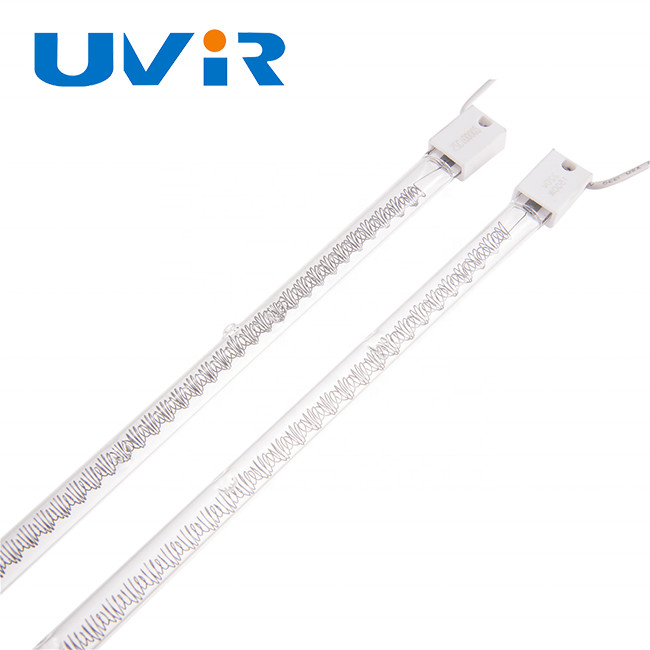 OEM/ODM Medium Wave Quartz Infrared Lamps Ceramic white Reflector