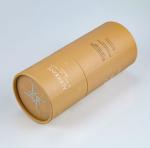 Custom Round Kraft Paper Cylinder Packaging Boxes Push Up Paper Tube Box For