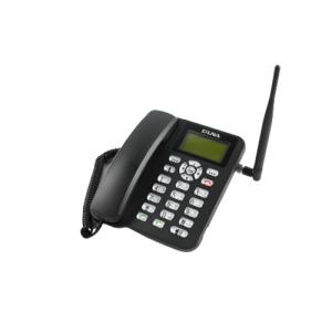 China Dual Fixed GSM Wireless Desk Phone TNC Antenna Desktop Phone factory