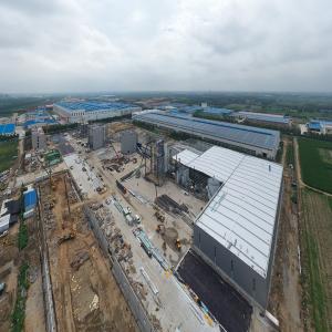 Custom Prefabricated Steel Structure Warehouse Q355B Material