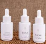 Essential Serum Milky White 30ml Dropper Bottle PET Plastic