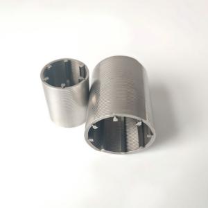 China Self Cleaning Wedge Wire Basket Screen For Water Filter factory