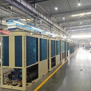 China Modular Heat Recovery Air Cooled Chiller Heat Pump AHU Customized factory