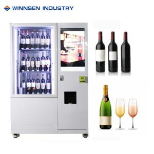 Automatic Self-service Large screen sparkling wine beer champagne bottle can