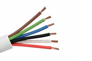 China Household 2 Core Electrical Wire , FEP/PFA Industrial Electric Wire And Cable factory
