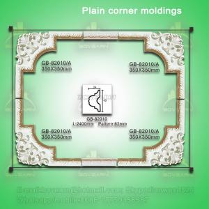 China Latest European style PU corner cornice moulding for home &amp; interior decpration factory