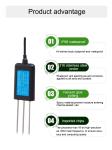 Highly Accurate Super Soil Humidity Detector Measuring Range 0-100% Probe Length