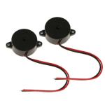 Active Piezo Buzzer DC 1.5-15V 85dB 2 Wire Lead Electronic Alarm Buzzer