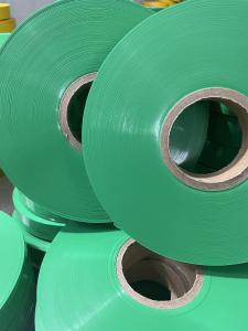 China Moisture Proof 150mic PVC Wrapping Film Plastic Color Brush Filament Wire Package Film factory