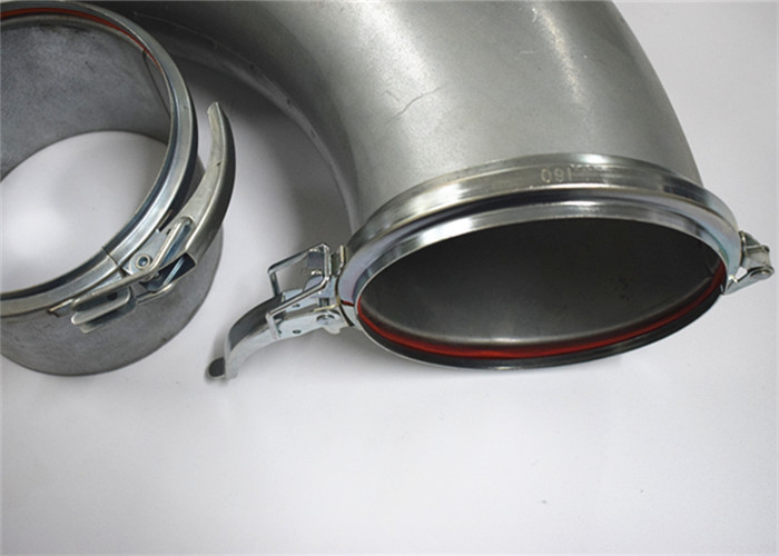 Galvanized Quick Release Hose Clamps Stainless Steel , 4-23 Inch Adjustable Pipe Clamp