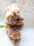 Plush 20cm Size Bear With Tie On Neck Christmas Holiday Present Teddy Bew