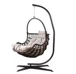 General Heavy Duty Steel Hammock Stand for C-Shape Swing Chair in Outdoor