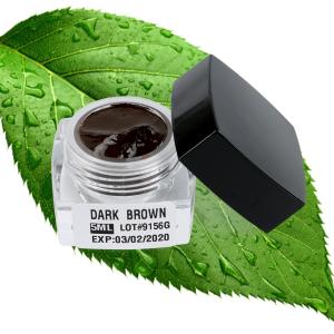 China Eco - Friendly 5ML Dark Brow Semi Permanent Makeup Pigments , Lushcolor Pigment factory