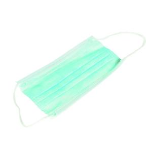 China Green Color Non Woven Fabric Face Mask Easy Carrying Good Air Permeability factory