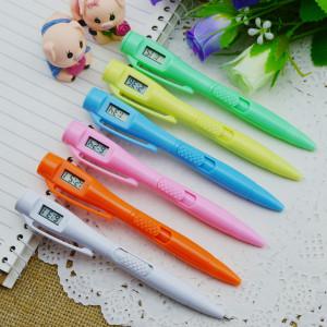 China 2015 Promotion Logo Custom Plastic LED Ballpen, stock price led light pen,ballpen with LED factory