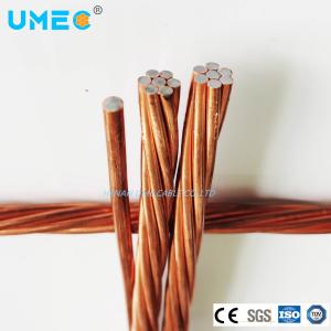 China Accepted Third Party Inspection Power Transmission CCS Cable Copper Clad Steel Wire factory