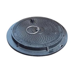China Corrosion Resistant SMC Manhole Cover with Double-Seal Groove System and IoT Sensors for Smart City Projects factory
