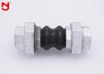 Casting Steel Double Sphere Expansion Joint Fittings EPDM Tube Nylon Reinforced