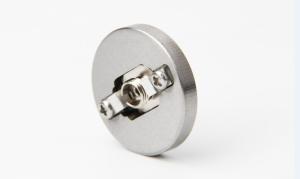 China 39.9mm Diameter Fibre Optic Polishing Puck Kit For FC UPC Connector factory