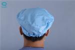 Washable Anti Static Hat , Unisex Clean Room Cap SGS Certificated