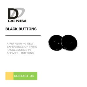 China Black Blazer Jacket Black ing Buttons , Extra Large Decorative Buttons 20L 24L 26L 28L factory