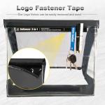 Horizontal PVC Writer Portrait A4 Waterproof Clipboard Recyclable Black