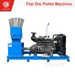 45kw Compact Chicken Manure Fertilizer Flat Die Pelletizer For Agricultural