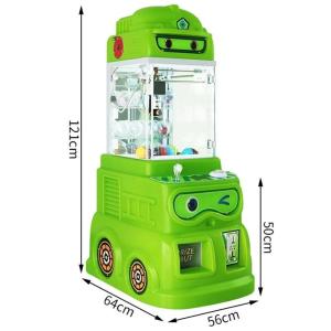China Customize Metal Acrylic Mini Claw Game Machine Coin Operated Doll Vending Machine factory