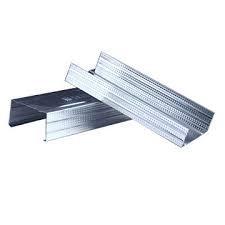 China Plain Type Galvanized U Channel Metallic Color 37mm-104mm Size Equal Unequal factory
