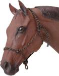 YILIYUAN Adjustable Nylon Braided Rope Halter Lead for Farm Horse in Customized