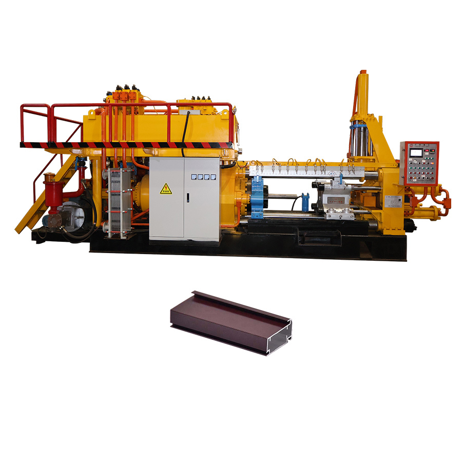 China High Productivity 600T Aluminum Extruder Extrusion Press Machine factory