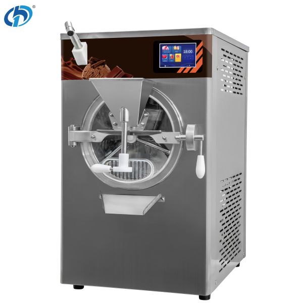 12L Capacity Hard Ice Cream Machines 48L/H Automatic Commercial Ice Creme Gelato