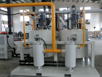 China Static Mixing and Pouring Equipment factory