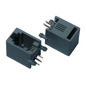 China Right Angle 615006138421 6P6C Modular Connector without Magnetics on sale