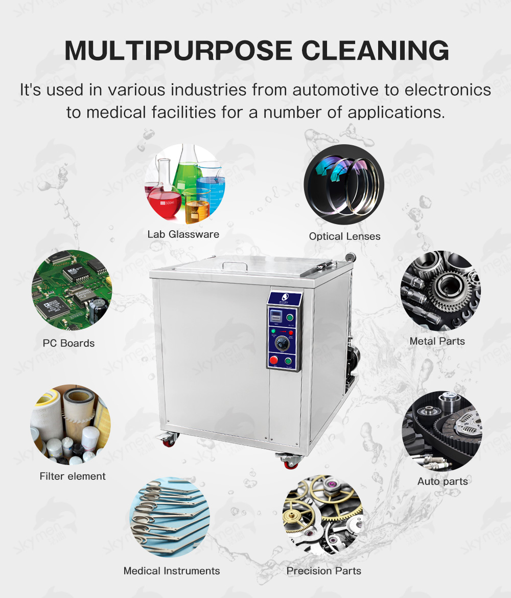 1.2kw 77 Liter Automotive Ultrasonic Cleaner For Gear Spring