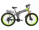 S11 Fat Folding Electric Bike 4-6 Hours Charging 14AH Battery Capacity