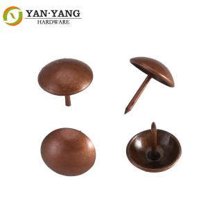 China Upholstery Metal Sofa Nails Decorative Nail Heads For Furniture factory