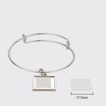 Personalized Sublimation Bracelet Blanks Custom Metal Bracelet For Sublimation