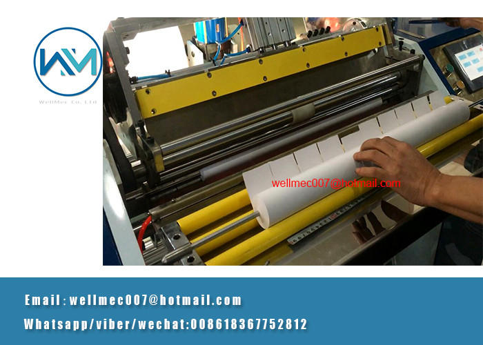 1ply Coreless or with core type ATM POS Fax thermal Paper roll Slitting Machine