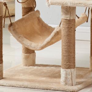 China Maximize Your Cat's Playtime Wall Mounted Cat Scratching Post with Multi Level factory
