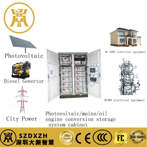 Outdoor Weatherproof Cabinets For Electronics , IP55 Free Standing Metal