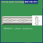 High density polyurethane foam panel mouldings various designs 47mm width color