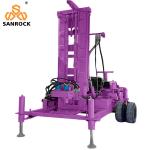 Small Well Water Drilling Equipment High Drilling Efficiency Water Borehole
