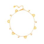 Personalized 18K Gold Anklets: Custom Name and Initial Designs