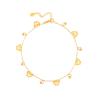 Buy cheap Personalized 18K Gold Anklets: Custom Name and Initial Designs from wholesalers