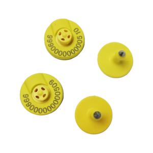 China ISO11784/5 HDX Electronic Ear Tags Cattle Ear Tags The Ultimate Tool For Streamlined Livestock Identification factory
