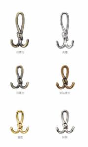 China New Product Zinc Alloy Chrome Plated Clothes Hook factory