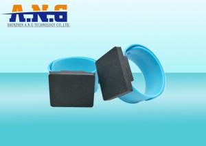 China High Frequency Rfid Wristbands,Custom Slap Wristbands Silicone For IC/ID Card factory
